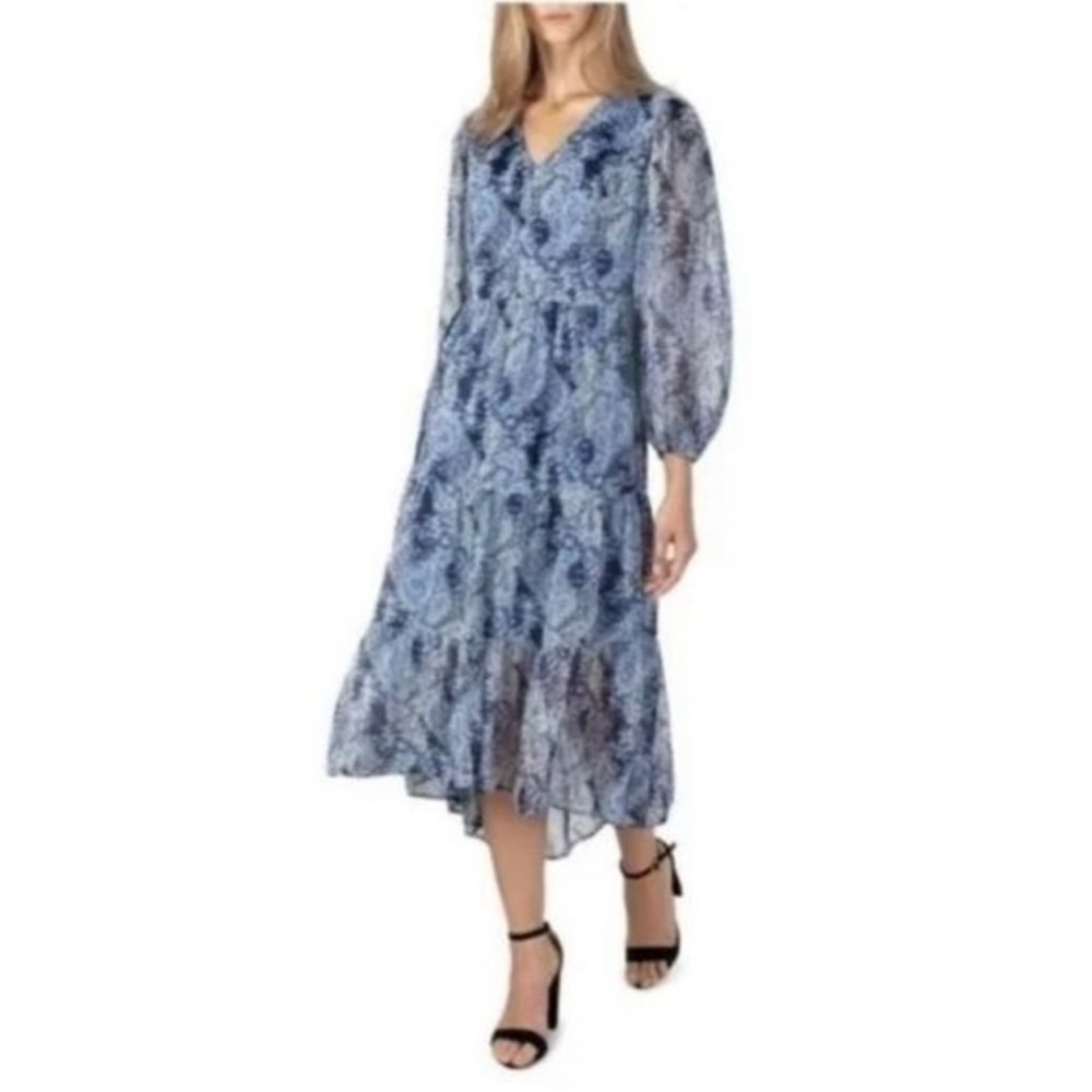 NWT Joie Parisian Paisley Maxi Tiered Dress